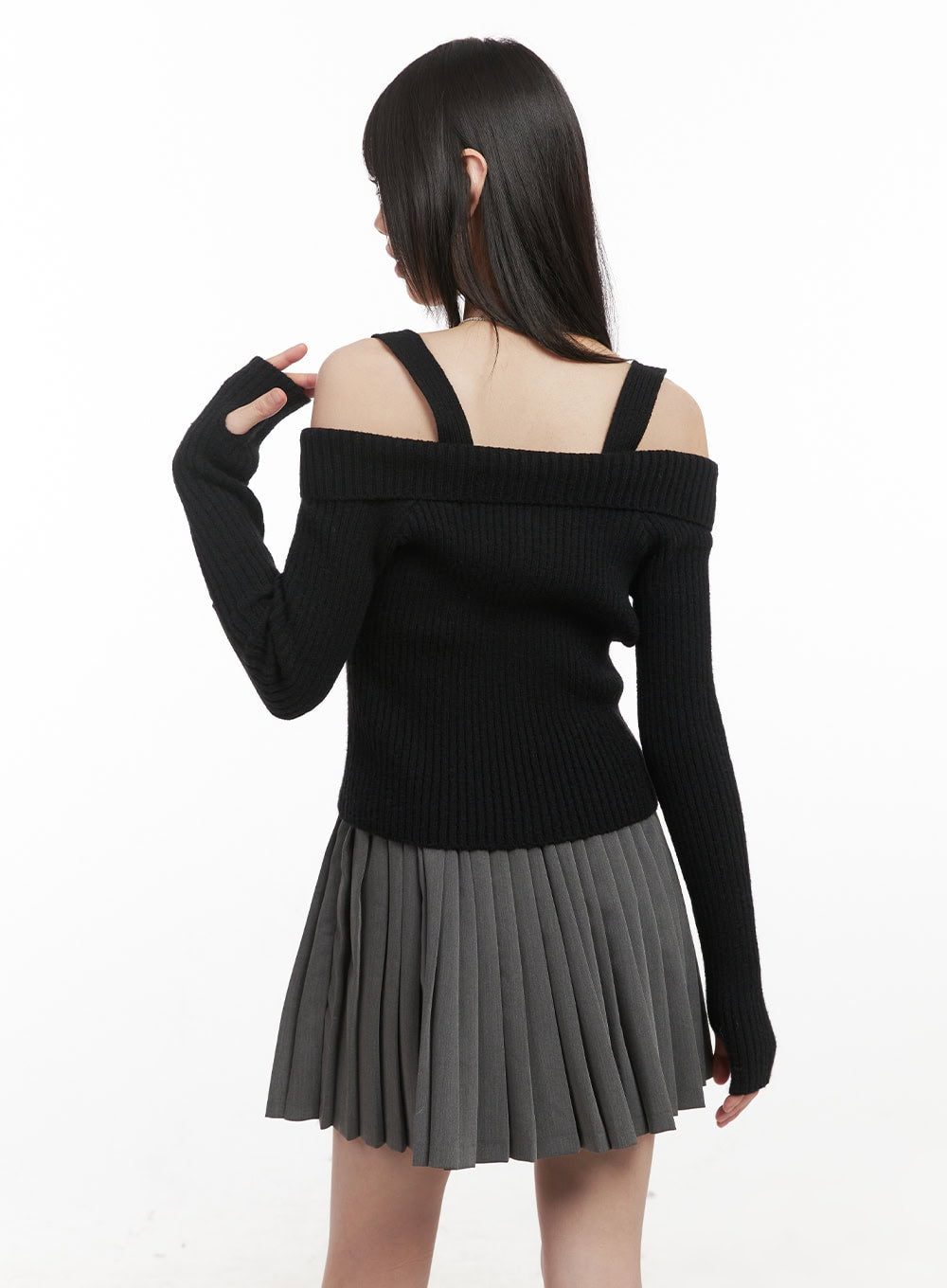 ribbed-button-down-off-shoulder-sweater-cj528