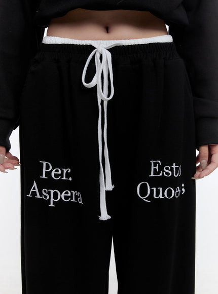 cozy-letter-print-sweatpants-co418