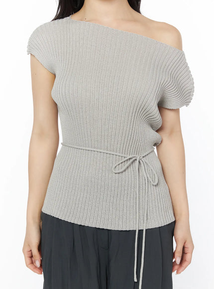 ribbed-off-shoulder-knit-top-and-scarf-set-cd805