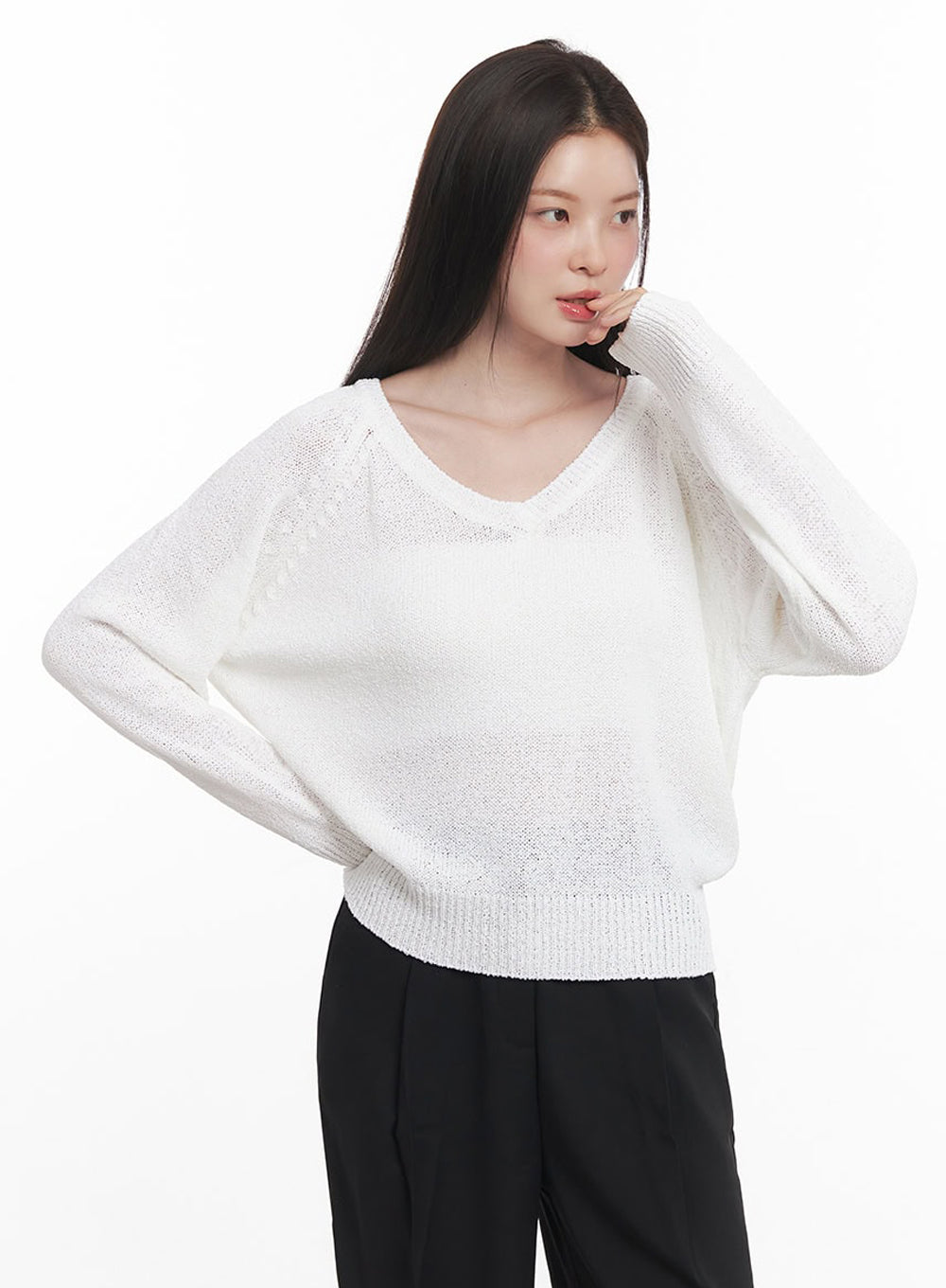 sheer-v-neck-sweater-top-iy509