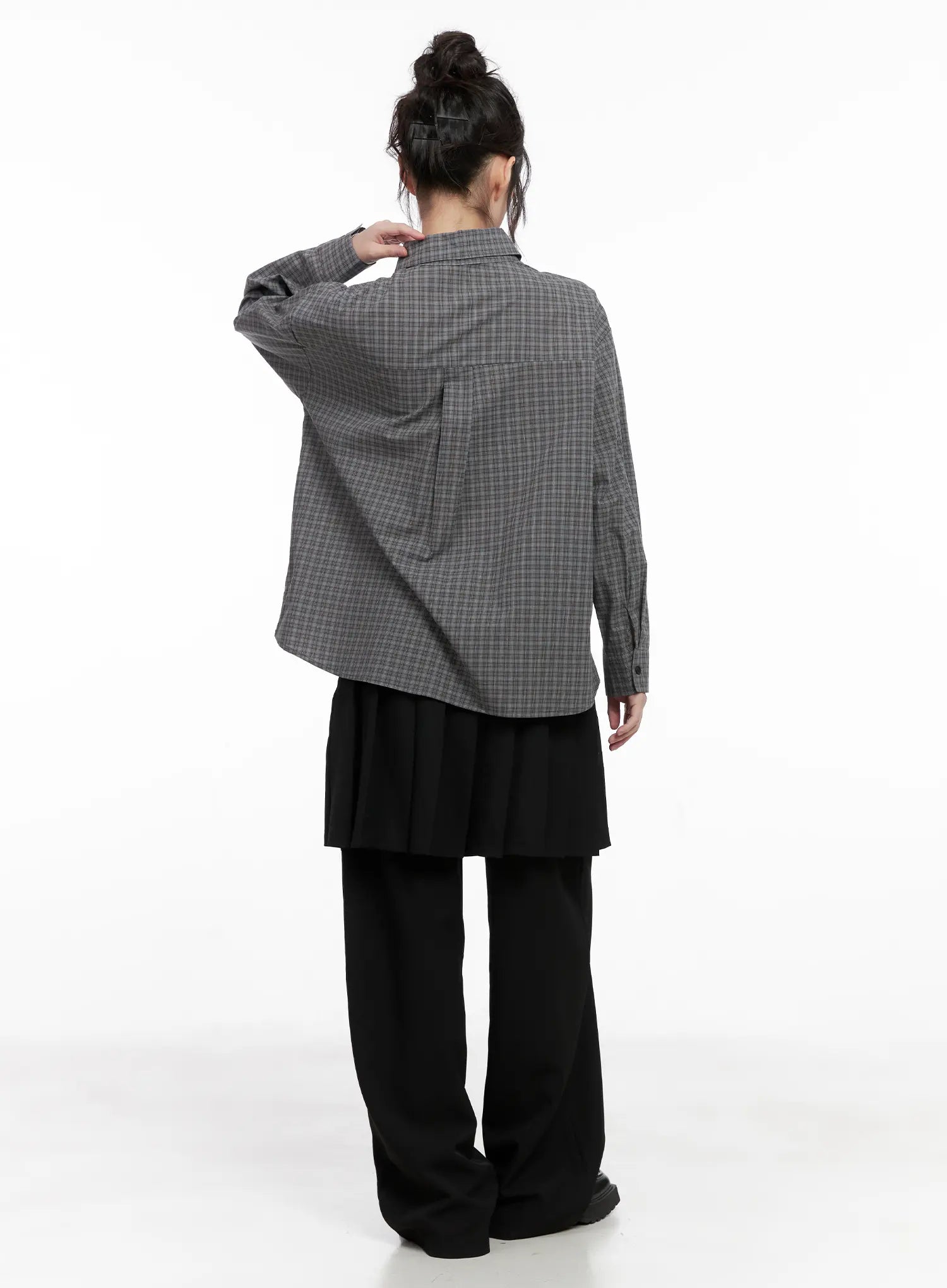 pleated-wrap-skirt-pants-cg515