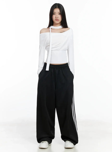 ribbed-off-shoulder-top-and-scarf-set-im506