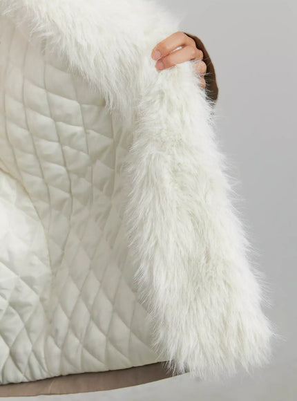 Faux Fur Trim Hunter Jacket IJ502