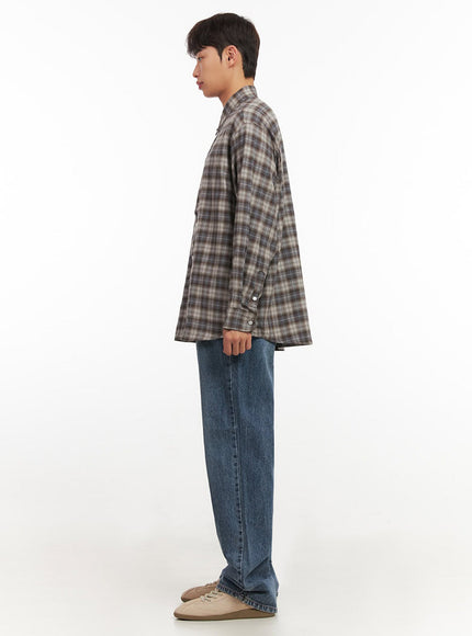 mens-oversized-checkered-collar-shirt-if517