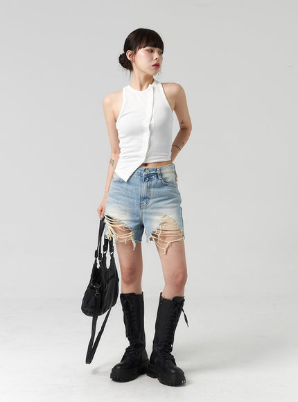 light-ripped-denim-shorts-cl318