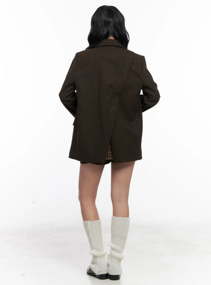 plaid-ring-belt-mini-skirt-cn514