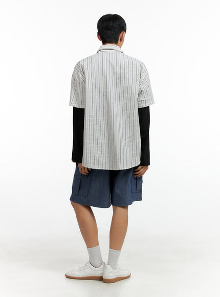 mens-oversize-stripe-cotton-shirt-cl429