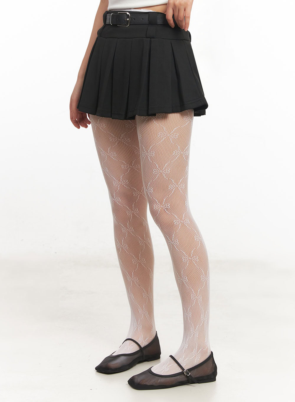 belt-pleated-mini-skirt-ia524