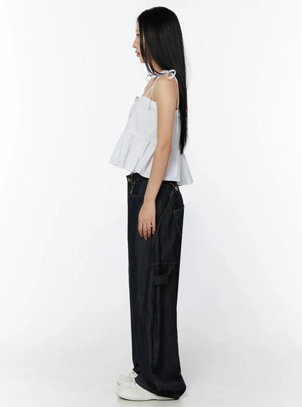 ami-wide-leg-cargo-jeans-iy526