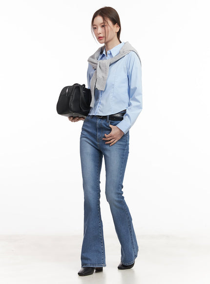 Paulina Slim-Fit Bootcut Jeans CM511