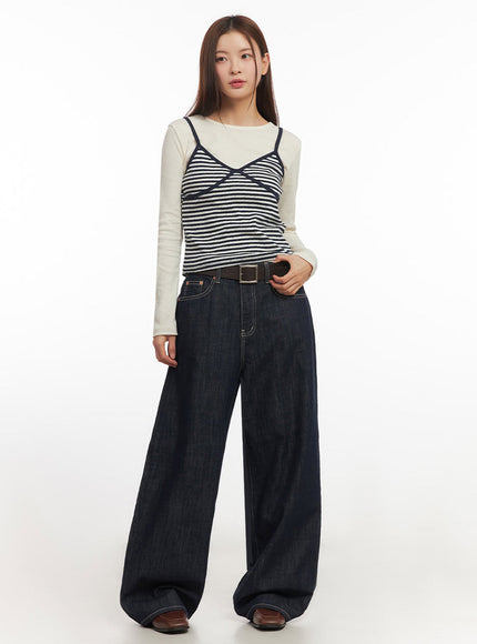 Kaylee Wide-Leg Jeans IM514