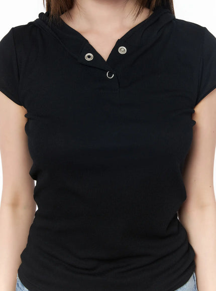casual-snap-button-hooded-tee-cy529