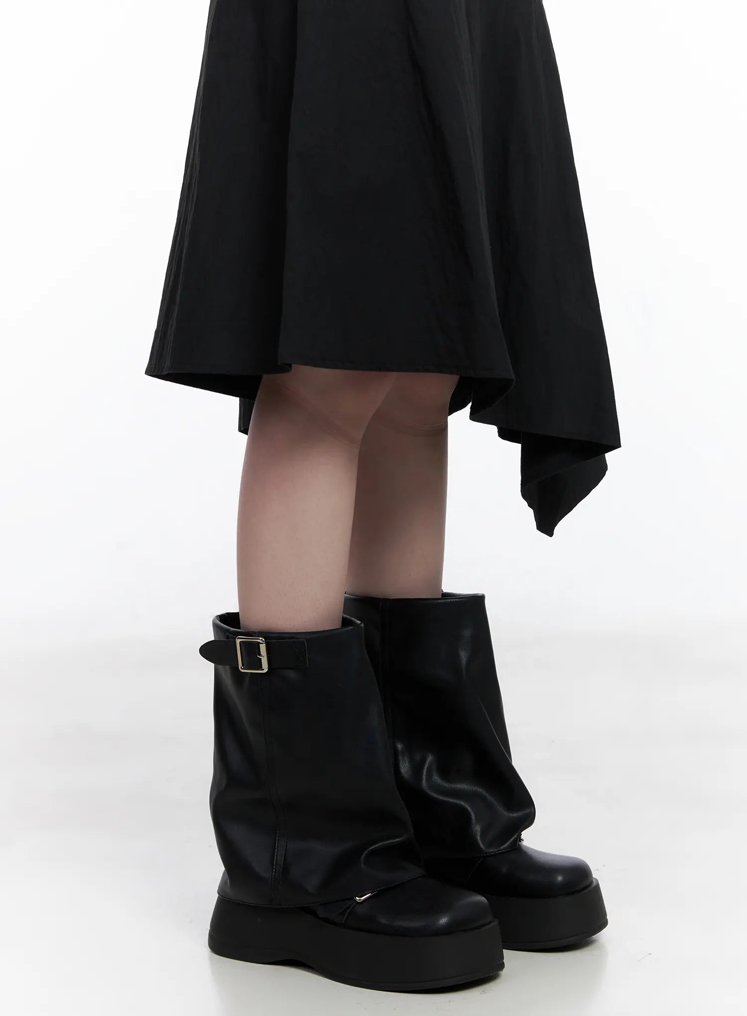 Asymmetrical Midi Skirt CS526