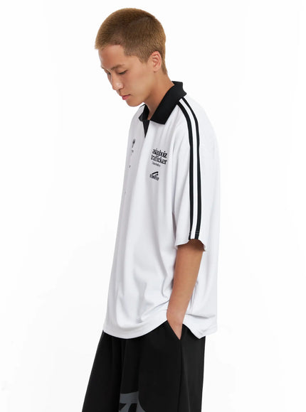 Men's Graphic Polo Tee IL521