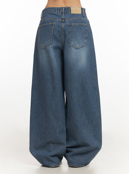 Emi Wide-Leg Baggy Jeans IM513