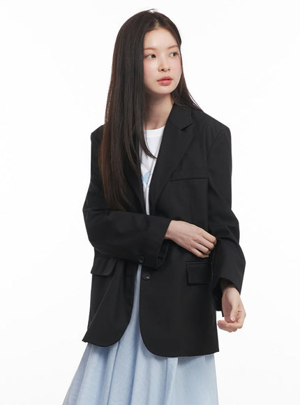 Essential Oversize Blazer Jacket IY509