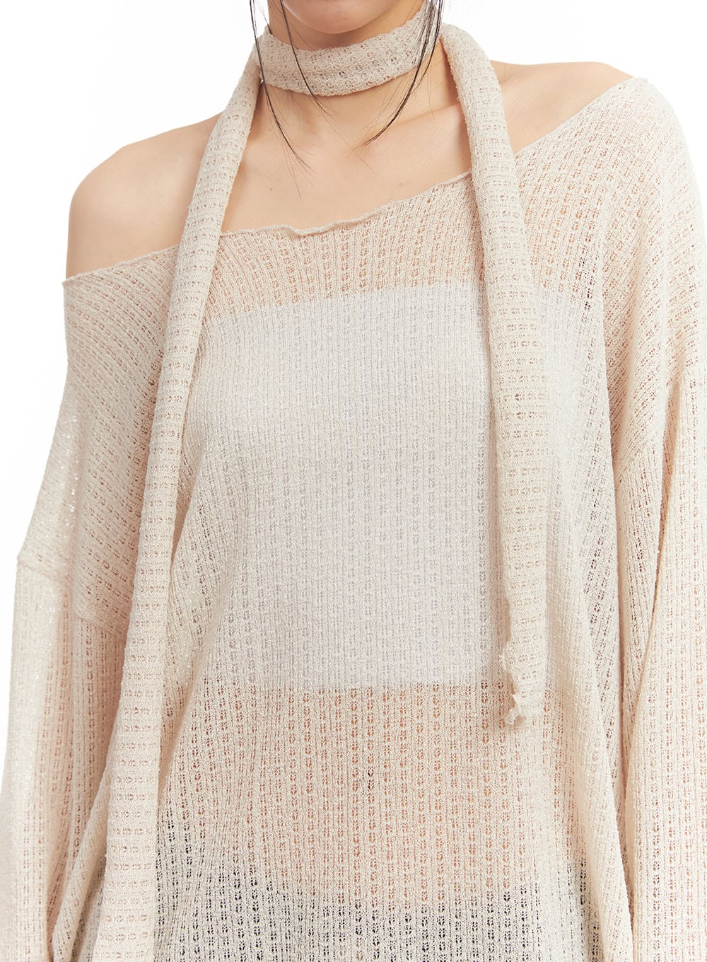 sheer-off-shoulder-top-with-scarf-set-cm503