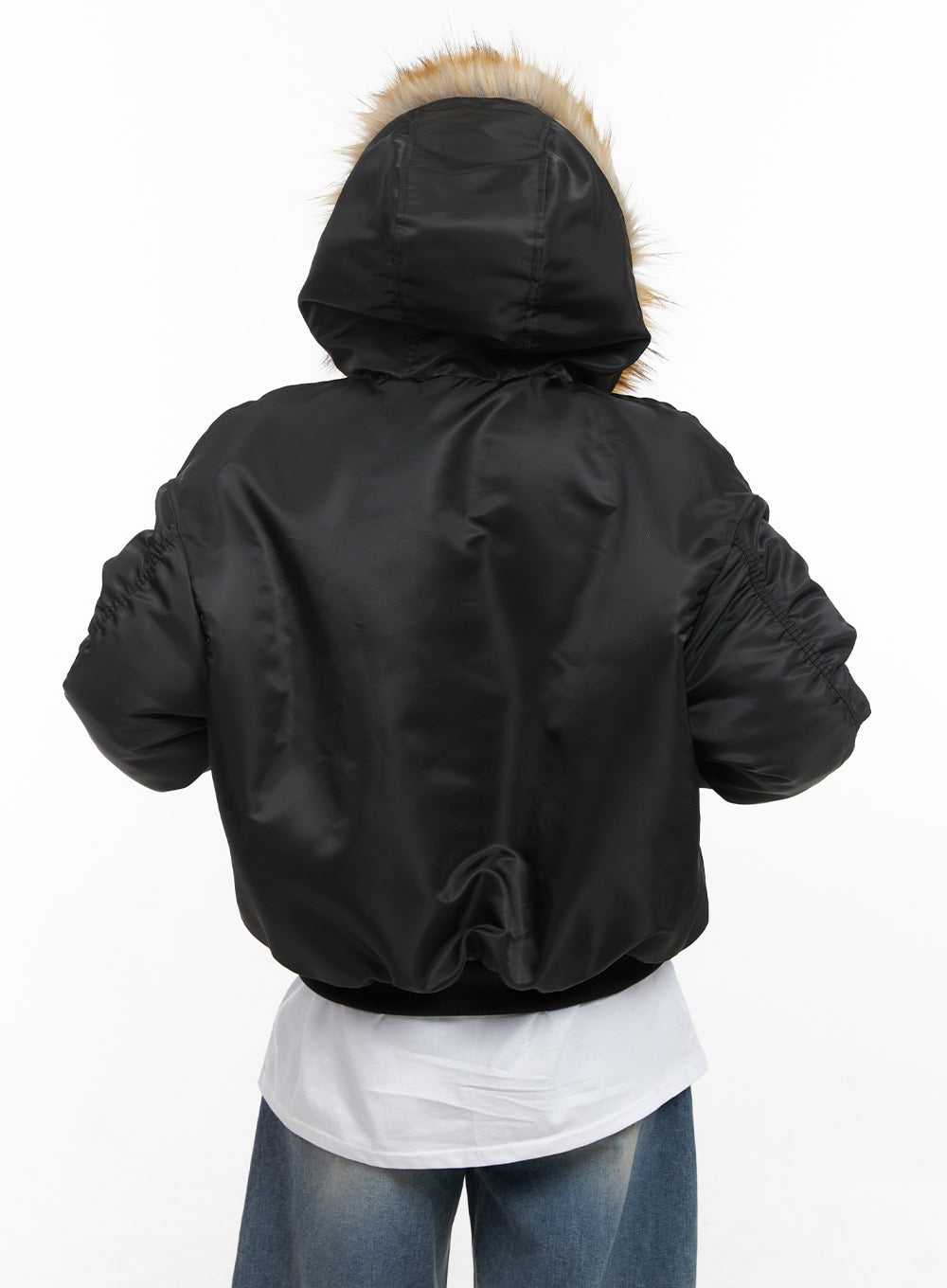 fur-detail-hooded-bomber-jacket-cd411