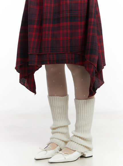 asymmetric-checkered-midi-skirt-cd530