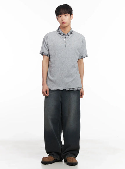 mens-henley-neck-short-sleeve-tee-iu519