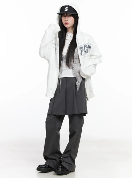 pleated-layered-skirt-pants-cf523