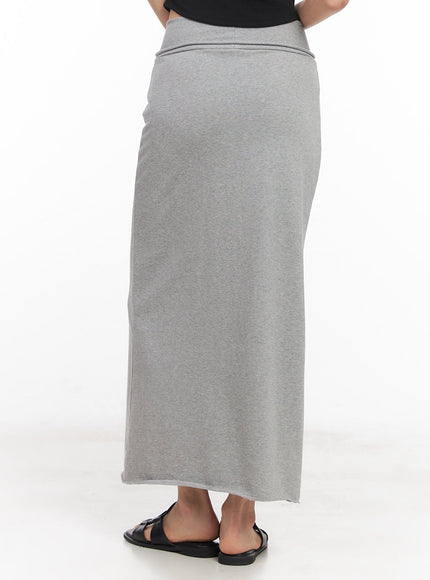 drawstring-script-maxi-sweatskirt-cy528