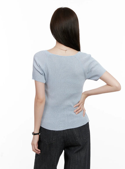 scoop-neck-short-sleeve-knit-top-cl523