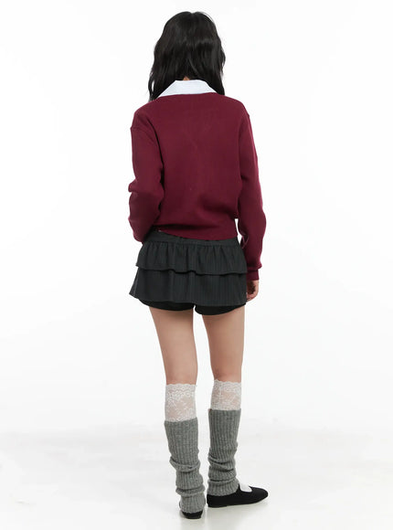 pinstripe-tiered-ruffle-mini-skirt-cd502