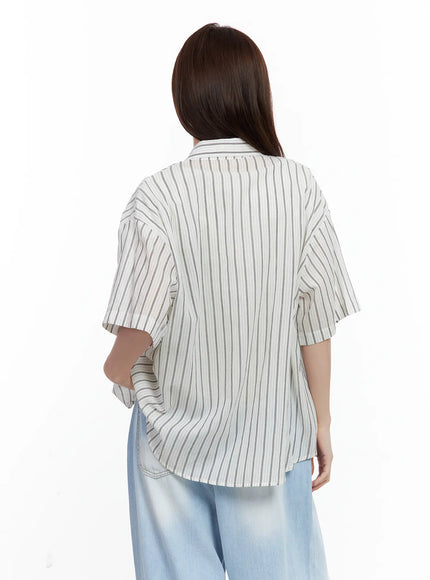 casual-striped-short-sleeve-button-up-shirt