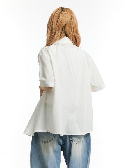 oversized-collared-short-sleeve-shirt-cy505