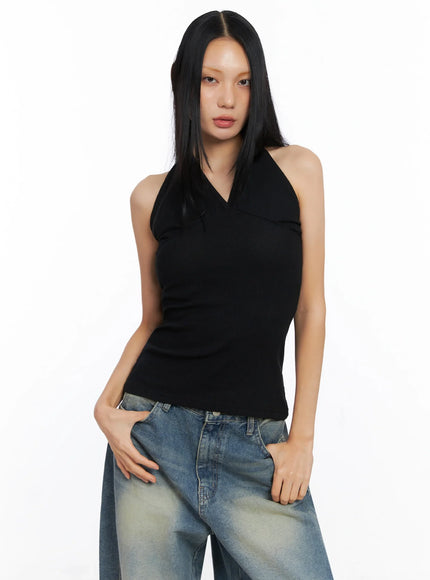 ribbed-halter-sleeveless-top-co517