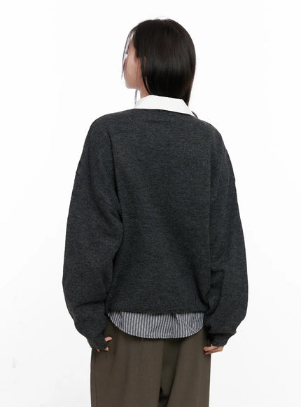 oversized-v-neck-cardigan-cn504