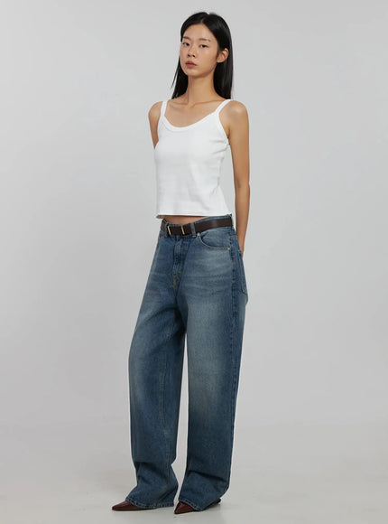 Round Neck Tank Top IJ508