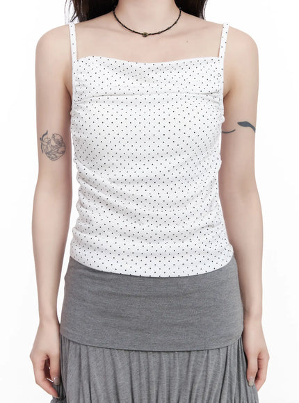 draped-dot-sleeveless-top-cf519