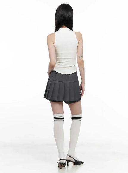 Mock Neck Tank Top IS508