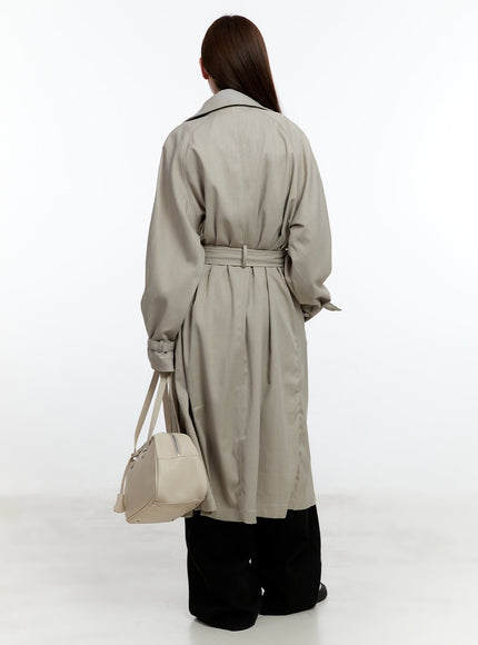 Solid Cotton Wide-Leg Trousers CM521