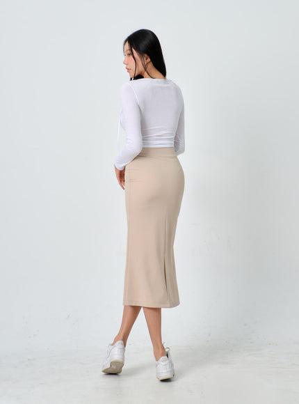 Cut-Out Cropped Top IF301