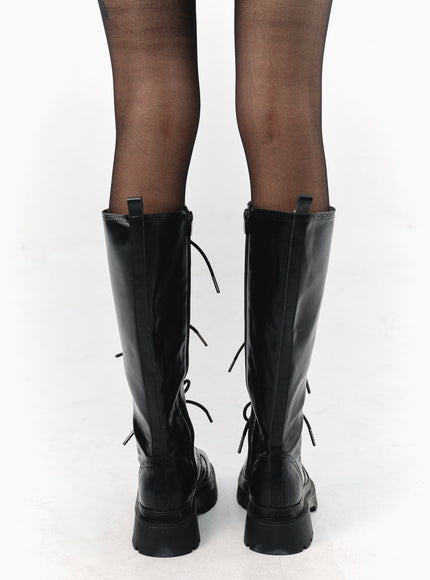 lace-up-faux-leather-boots-is321
