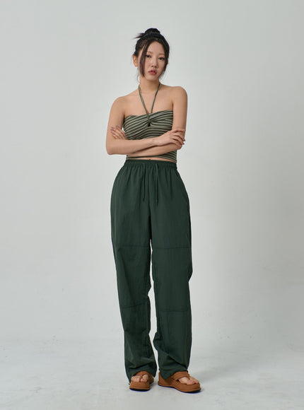 Stripe Cropped Top IF309