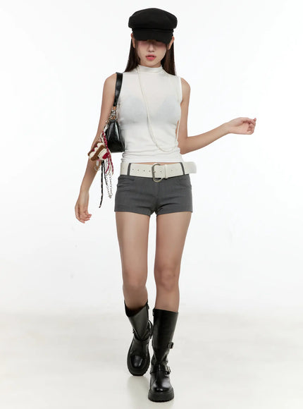 Mock Neck Tank Top CG501