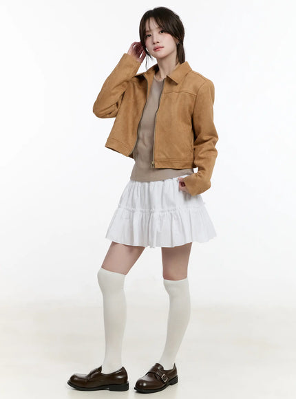 chic-suede-zip-up-jacket-cm505