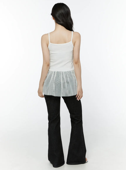 dohee-non-fade-contrast-stitch-bootcut-pants-iy511