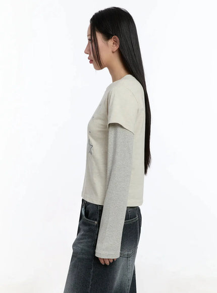 star-themed-layered-sleeve-top-im509