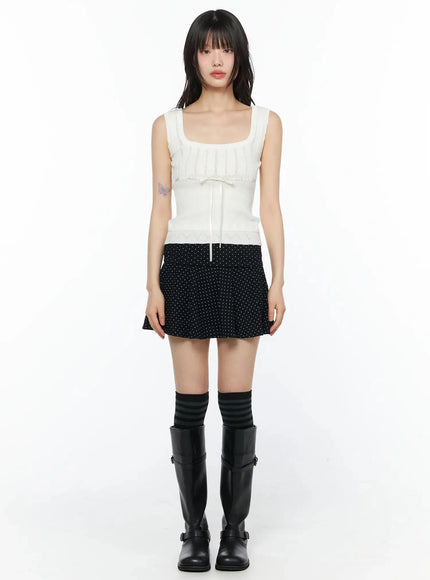ribbon-knit-sleeveless-top-iy525