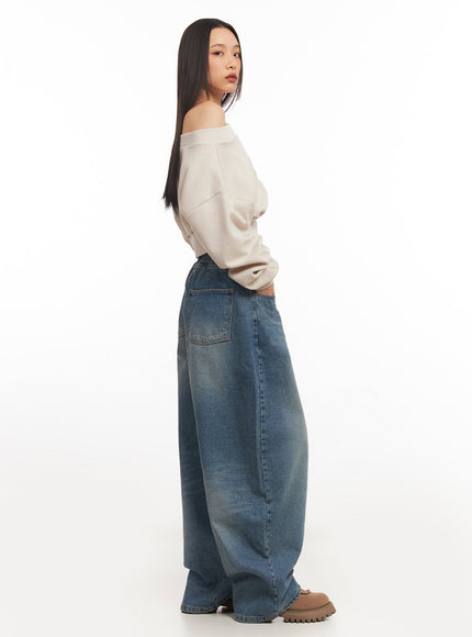 Janet Wide-Fit Baggy Jeans IA507
