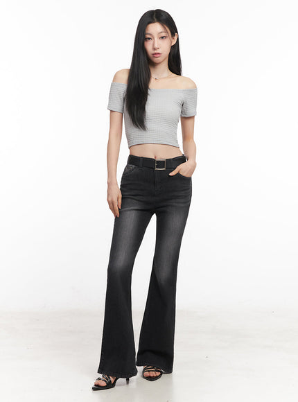Lior Slim-Fit Bootcut Jeans IY516