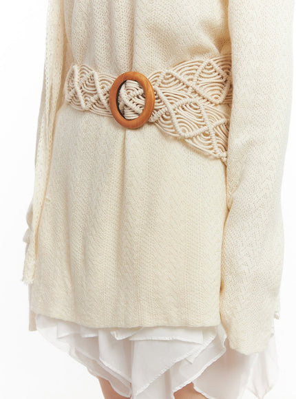 cut-out-maxi-sweater-with-belt-and-corsage-ca522