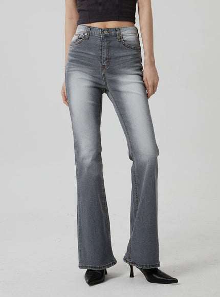 Slim Fit Bootcut Jeans CF307