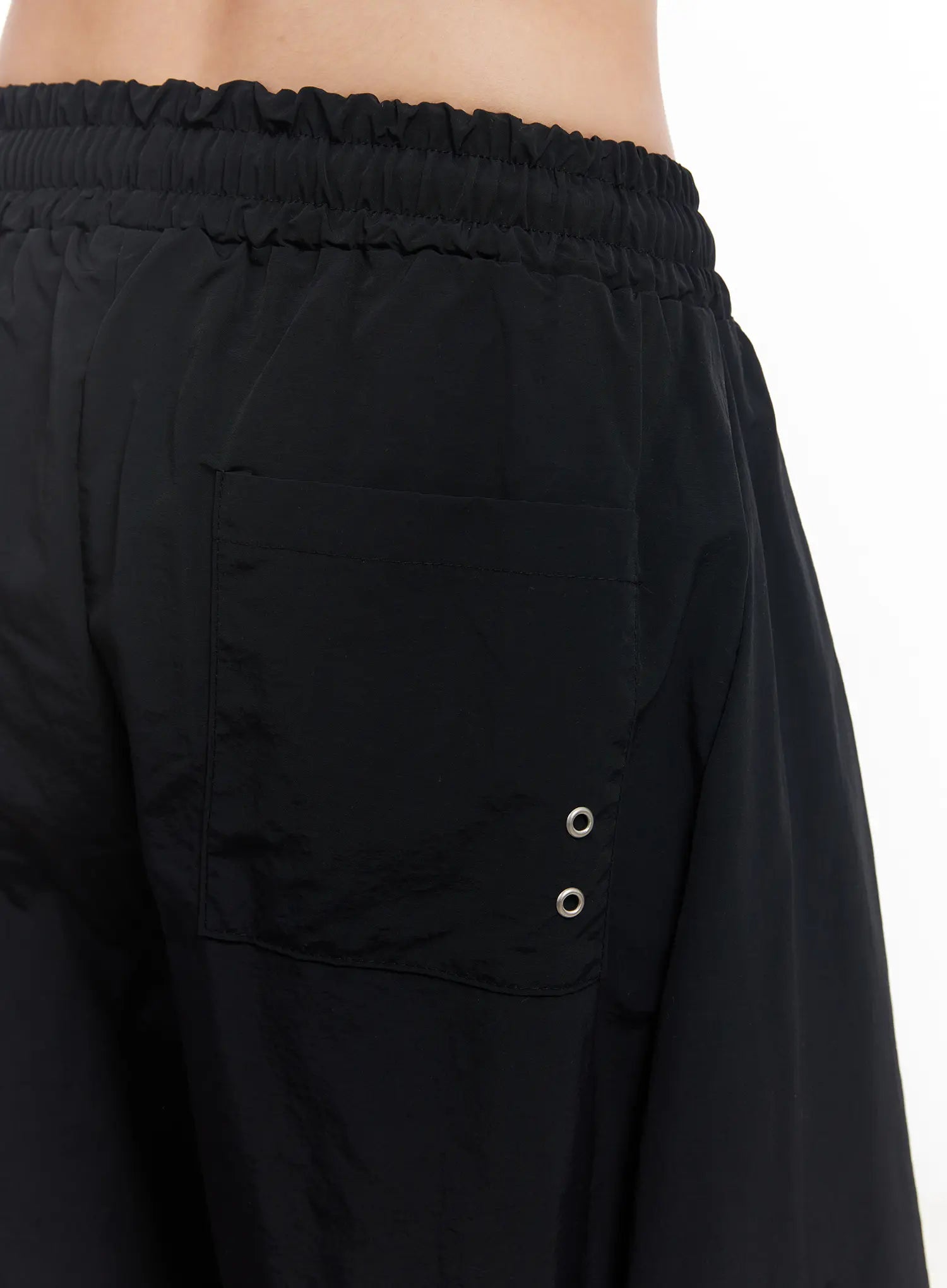 wide-leg-eyelet-nylon-pants-cu511