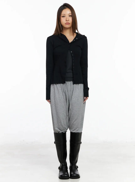 shane-button-slim-fit-hooded-cardigan-iy515